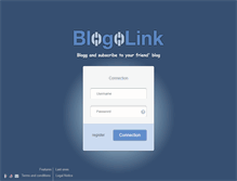 Tablet Screenshot of blogolink.com